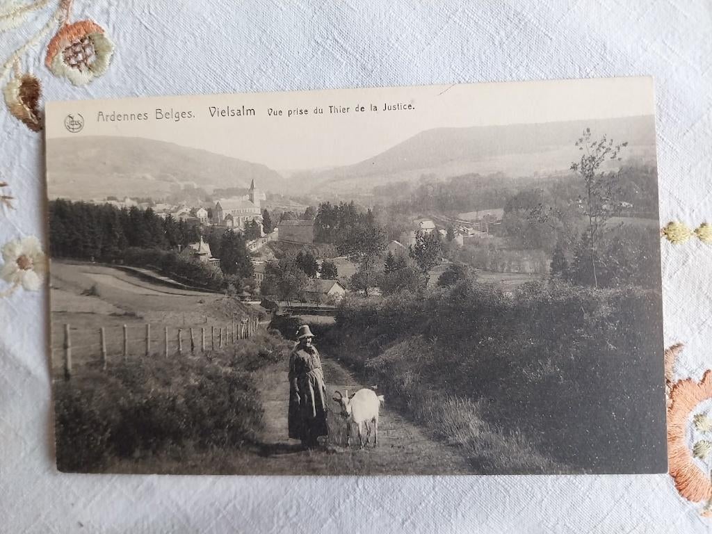 Carte postale ancienne de « Vielsalm », Enlèvement ou Envoi, 1920 à 1940, Non affranchie, Luxembourg