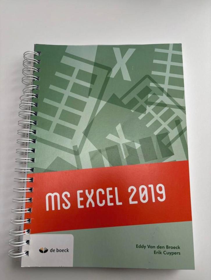 MS Excel 2019, Boeken, Studieboeken en Cursussen, Nieuw, Hogeschool, Ophalen of Verzenden