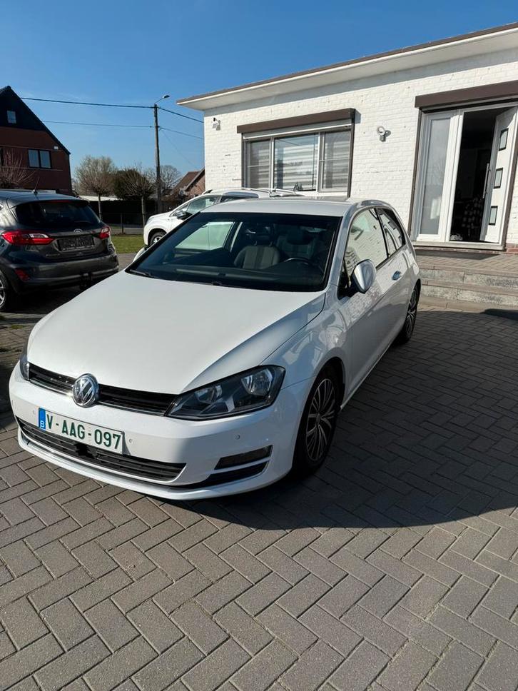Volkswagen golf7 1.2 benzine 81kw 2016 145000km ALLSTAR Look, Auto's, Volkswagen, Bedrijf, Golf, Benzine, Wit, Ophalen
