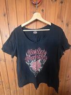 T-shirt harley davidson, Kleding | Dames, Ophalen, Zwart, Korte mouw, Harley davidson