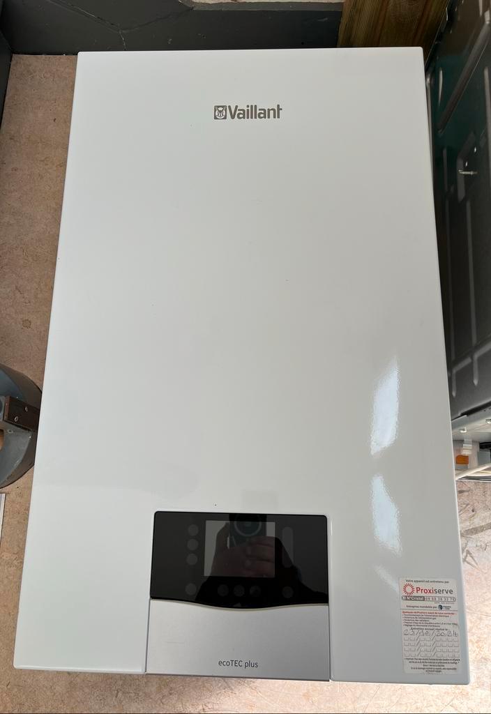 Chaudière à condensation mixte Vaillant, Bricolage & Construction, Chauffage & Radiateurs, Comme neuf, Chaudière CC ou Chaudière combinée