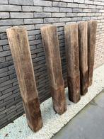 Poteaux de stationnement en bois dur tropical, Moins de 180 cm, Poteaux, Bois dur, Enlèvement