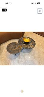 Tables basses en marbre JUNTOO, Enlèvement, Comme neuf