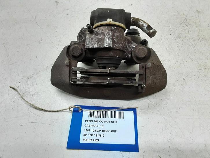 ETRIER DE FREIN ARRIÈRE GAUCHE Peugeot 206 CC (2D), Autos : Pièces & Accessoires, Freins & Transmission, Peugeot, Utilisé
