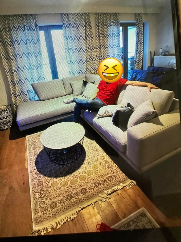 Salon d’angle, Maison & Meubles, Canapés | Salons, Enlèvement, Utilisé, Quatre personnes ou plus, Banc d'angle