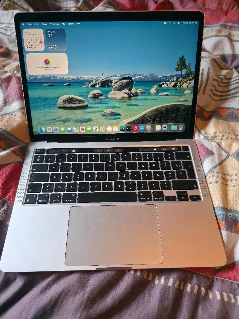 Apple MacBook Pro 13 M1 (A2338), Informatique & Logiciels, 256 GB, 4 Ghz ou plus, Utilisé, Azerty