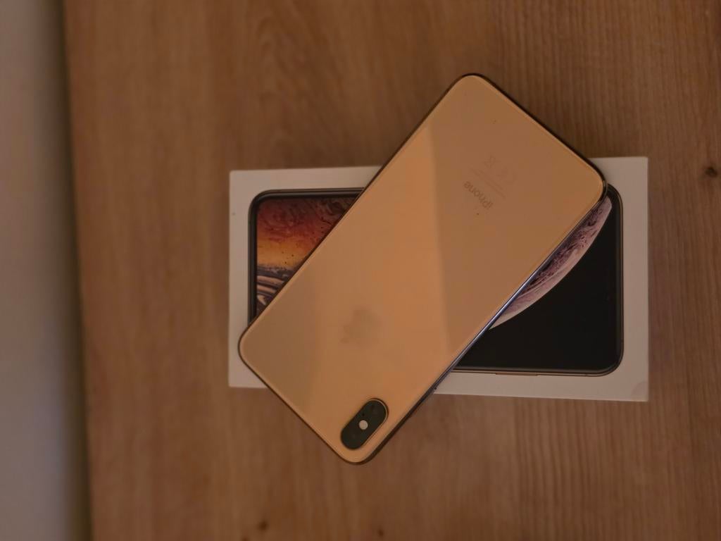 Iphone xs max 256 gb gold, Telecommunicatie, Mobiele telefoons | Apple iPhone, Ophalen, Zo goed als nieuw, 256 GB, IPhone XS