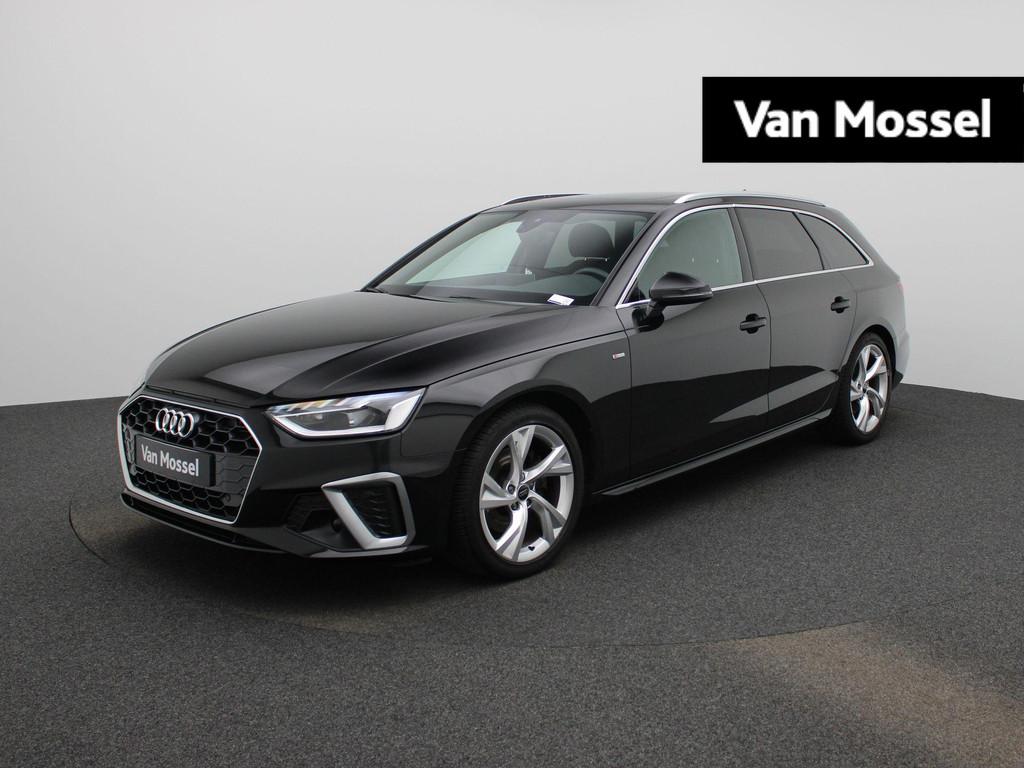 Audi A4 Avant 2.0 35 TFSi 110kW S tronic S line Busine Pano, Auto's, Stof, Gebruikt, A4, Zwart