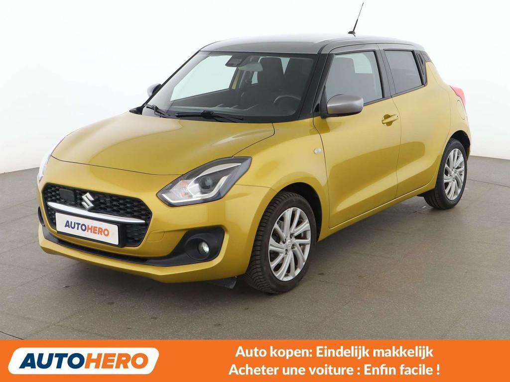 Suzuki Swift 1.2 DualJet Mild-Hybrid Comfort+ (bj 2021), Auto's, Suzuki, Te koop, Swift, ABS, Adaptive Cruise Control, Airbags