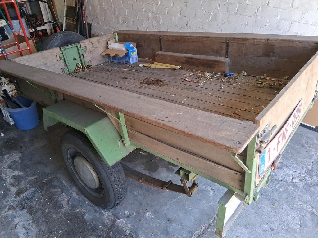 Remorque,  aanhangwagen, Ophalen