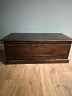 Eiken opberg kist  kan ook dienen als salon tafel, Huis en Inrichting, Ophalen