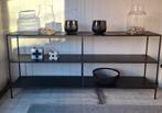 Console tafel van Stoer Metaal  zwart met meerdere planken, Huis en Inrichting, Ophalen, Metaal