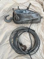 Tirfor griphoist greifzug takel lier winch 1500kg met kabel, Doe-het-zelf en Bouw, Lieren en Takels, Ophalen