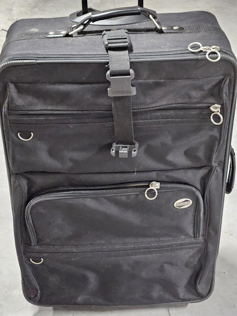 American Tourister koffer, Ophalen, Gebruikt, Wieltjes
