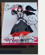 Fotokaart van Nina Hagen met originele handtekening, Verzamelen, Muziek, Artiesten en Beroemdheden, Verzenden, Gesigneerd