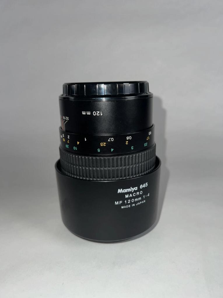 Objectif macro Mamiya 645 MF 120 mm f/4, Enlèvement ou Envoi, Utilisé, Objectif macro
