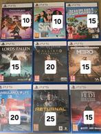 Ps5 spelletjes, Ophalen