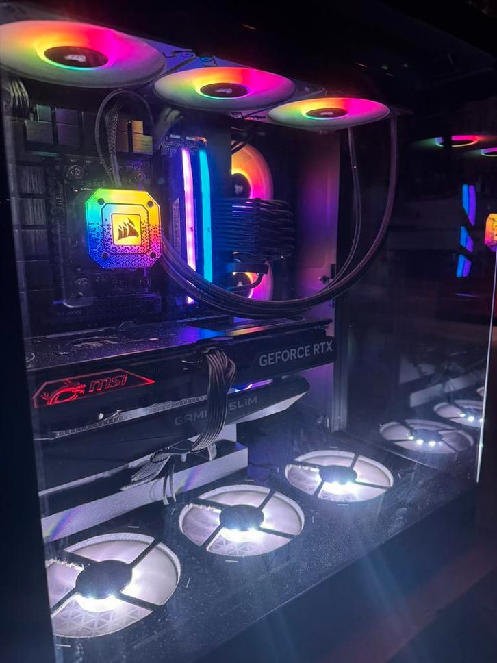 Gaming-pc (high-end), Computers en Software, Desktop Pc's, Zo goed als nieuw, 4 Ghz of meer, SSD, 32 GB, Gaming, Ophalen