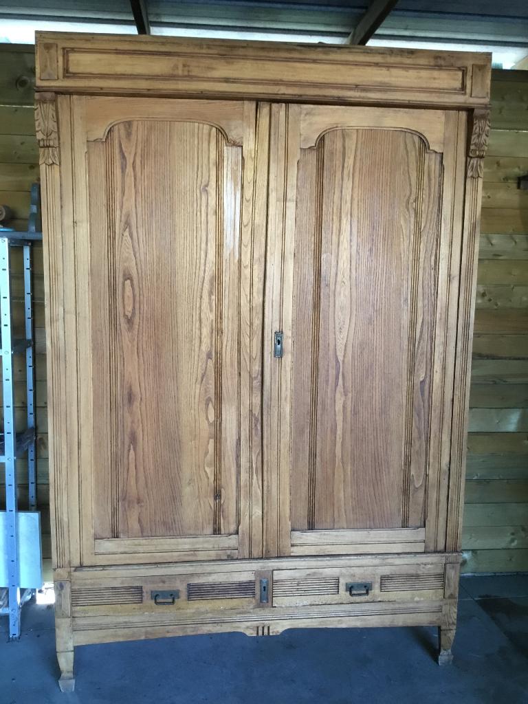 Antieke kleerkast, Antiquités & Art, Enlèvement