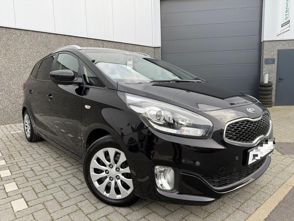 Kia Carens 1.6 Benzine | 7 zit | Lage km's | Kia historiek, Cuir, 1408 kg, Entreprise, 7 places