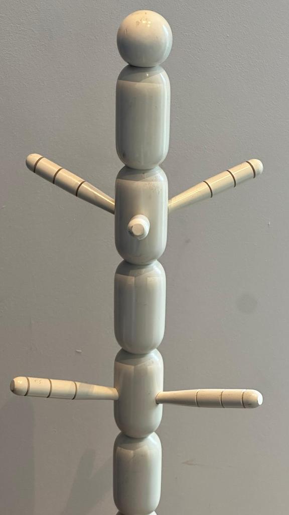 Kinder kapstok wit – 1m11 hoog, Ophalen, Gebruikt