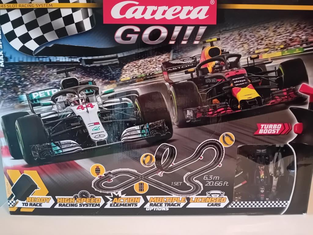 Racebaan - Carrerra Go autobaan, Ophalen, Racebaan