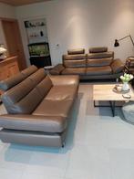 Zetels (leder), Huis en Inrichting, Zetels | Zetels, Ophalen, Gebruikt, Leer