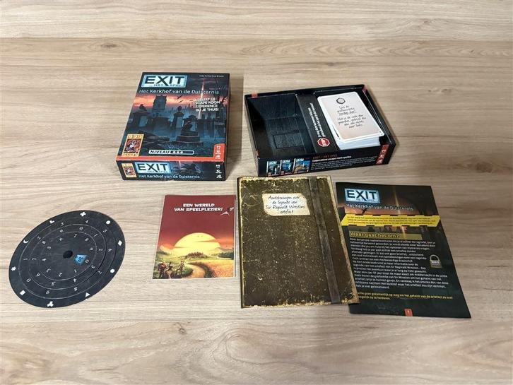 exit het kerkhof van de duisternis [3361], Hobby & Loisirs créatifs, Jeux de société | Jeux de plateau, Comme neuf, Envoi