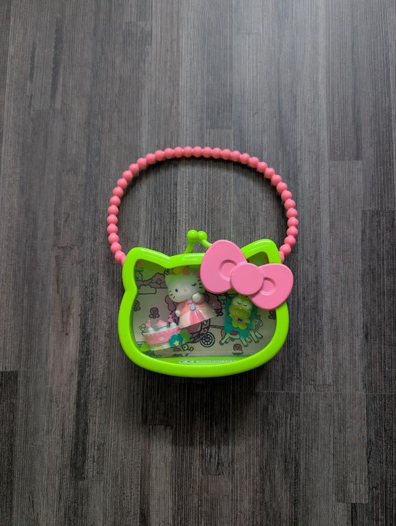 Helo Kitty popjes met handtas, Ophalen
