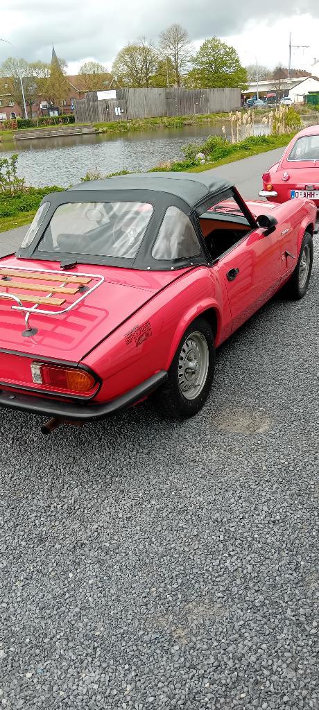 Triumph Spitfire, Autos, Triumph, Particulier, Spitfire, Essence, Euro 1, Cabriolet, 2 portes, Boîte manuelle, Rouge, Autres couleurs