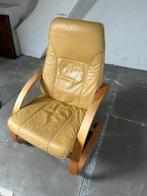 Fauteuil relax en cuir Unico, Enlèvement, Utilisé