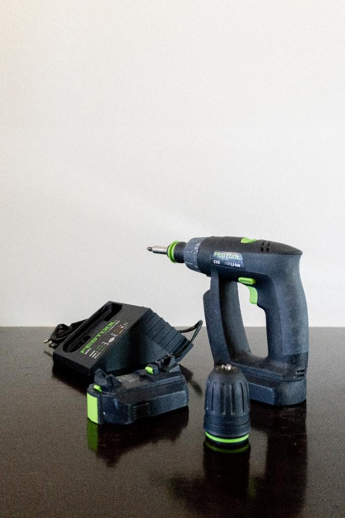 Festool cxs 12, Ophalen, Gebruikt, Variabele snelheid, Boor- en Schroefmachine