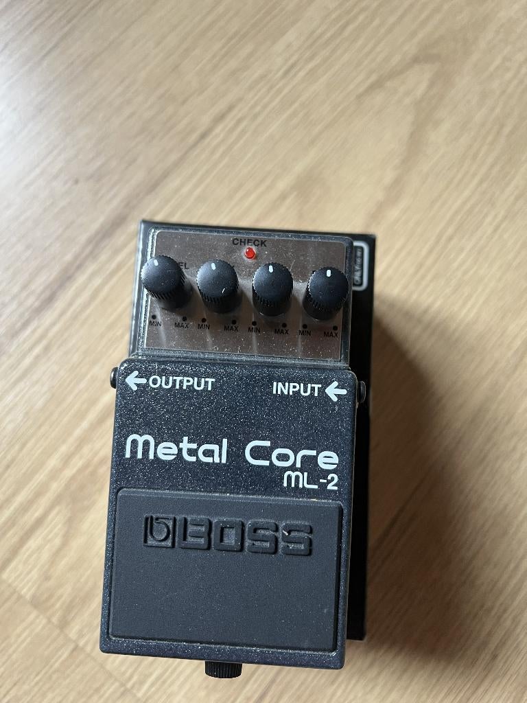 Boss ML-2 Metalcore, Muziek en Instrumenten, Effecten, Ophalen, Gebruikt, Distortion, Overdrive of Fuzz