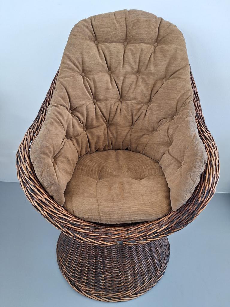 Rotan kuipzeteltje, Huis en Inrichting, Ophalen, Zo goed als nieuw