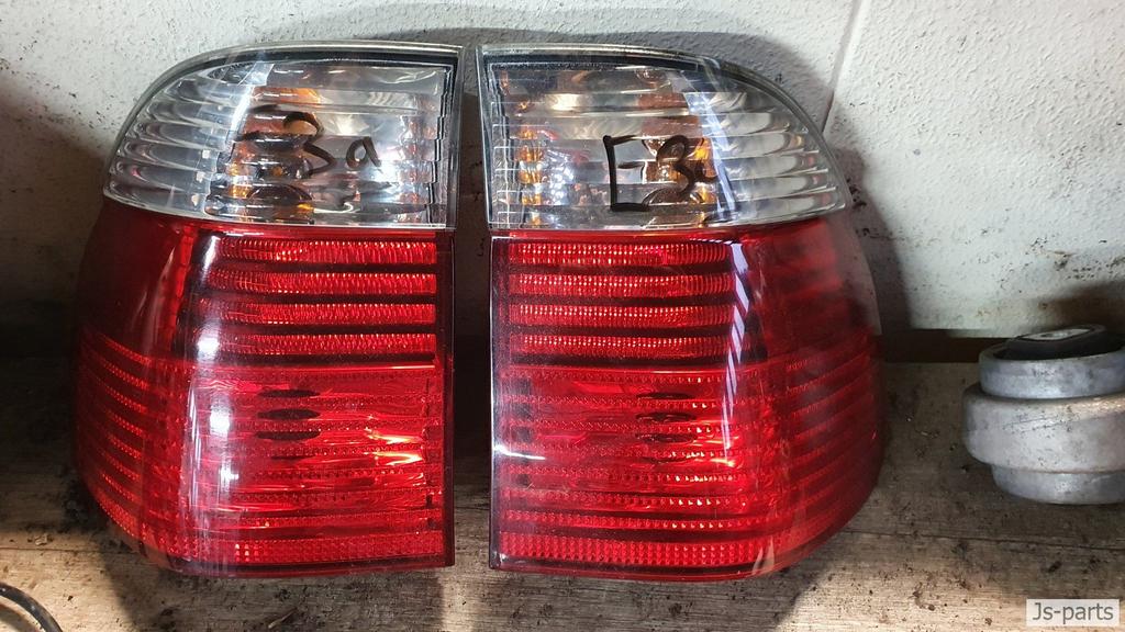 achterlichten set rood/wit facelift BMW 5-serie E39 touring, Gebruikt, -, -, Ophalen of Verzenden