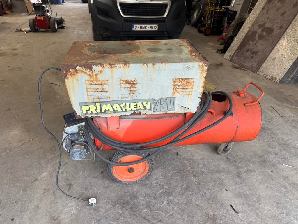 Hogedrukreiniger met warm water op 220v, Tuin en Terras, Hogedrukreinigers, Ophalen, Zo goed als nieuw