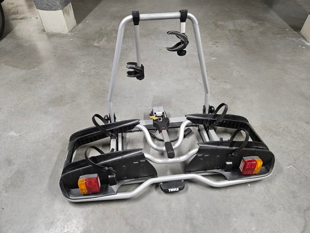 Thule fietsendrager, Ophalen