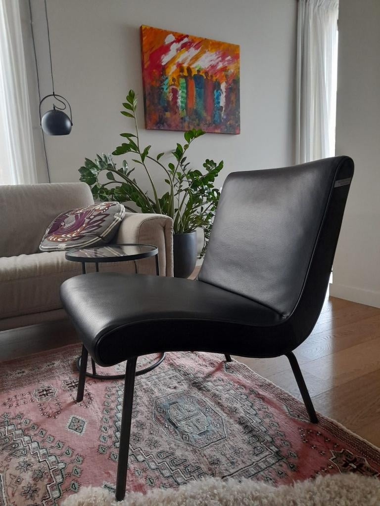 Walter Knoll design stoelen, Huis en Inrichting, Fauteuils, Ophalen, Minder dan 75 cm, Design, Leer