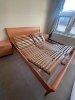 Proflex-bed van 160 cm met bijhorende nachtkastjes, Ophalen, Verstelbaar, Tweepersoons, Zo goed als nieuw