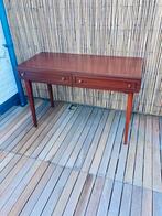 Klassiek  kersenhouten side table /  console / wandtafel., Ophalen, 100 tot 150 cm, Klassiek. Vintage, Zo goed als nieuw