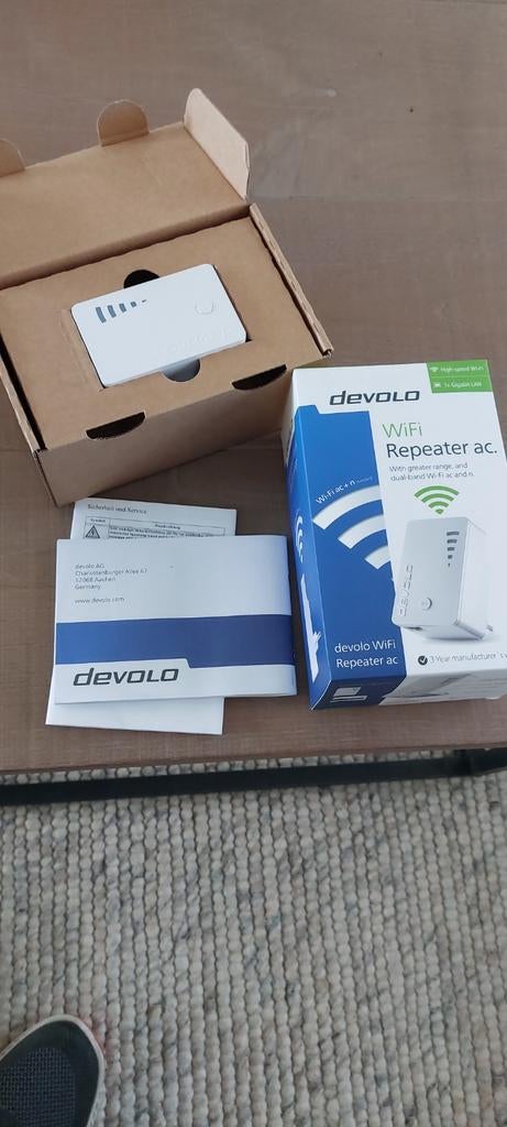 Devolo powerline WiFi Repeater ac, Ophalen