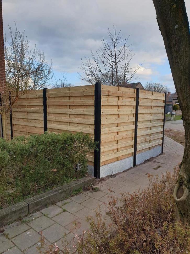 houten tuinscherm, Tuin en Terras, Schuttingen, Nieuw, Hout, Ophalen of Verzenden