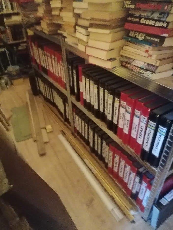 postzegelverzameling, Ophalen