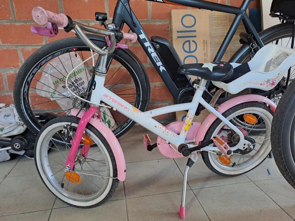 Kinderfietsje, Ophalen