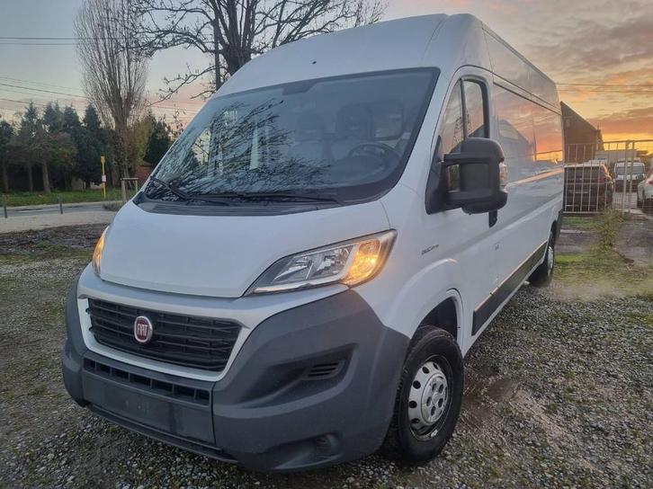 Fiat Ducato 8/2017 EURO6 L3h2 2.0jtd 115cv 85kw 6V 189946KM, Autos, Fiat, Entreprise, Achat, Ducato, ABS, Airbags, Ordinateur de bord