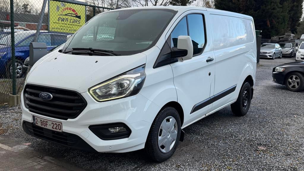 Ford Transit Custom 2.0 diesel Automaat bj 2021, Autos, Achat, Entreprise, 3 places, Autre carrosserie