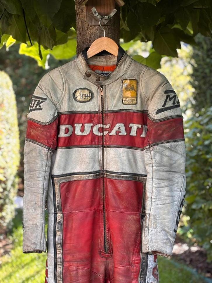 Vintage Ducati Racepak MJK Leathers – Retro Collectors Item, Motoren, Kleding | Motorkleding, Ophalen