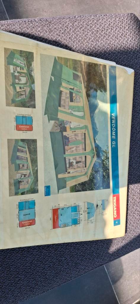 Vouwwagen Trigano vendome Gl 5 slaapplaatsen, Collections, Trains & Trams, Enlèvement