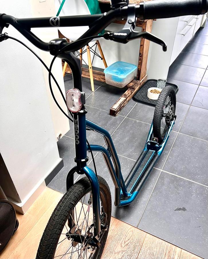 Step Yedoo S2016 Disc Blue, Fietsen en Brommers, Steps, Zo goed als nieuw, Ophalen