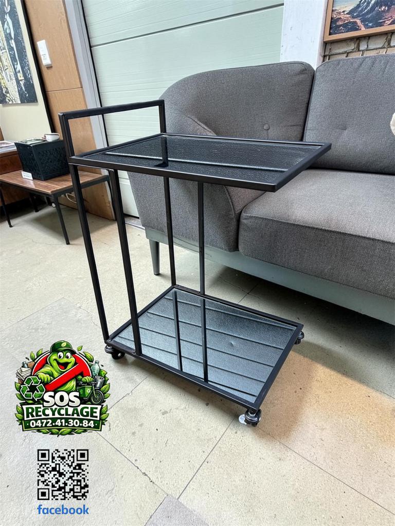 Petite Dessertes à miroir, Maison & Meubles, Enlèvement, Comme neuf